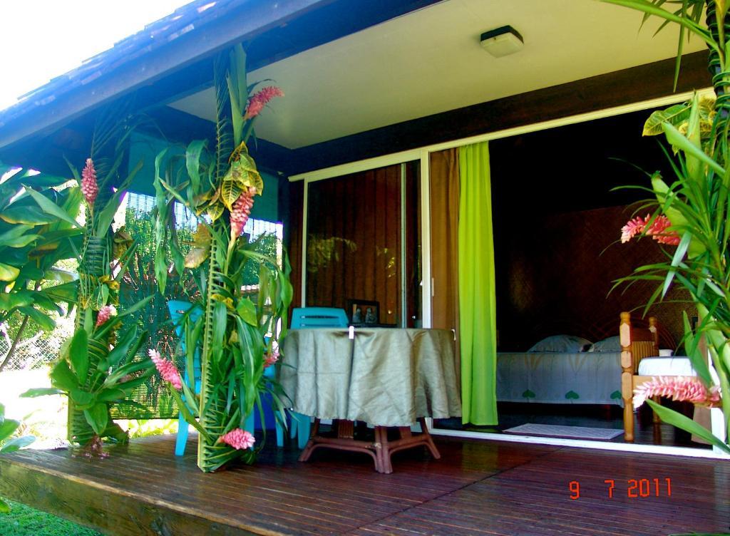 Tauhanihani Village Lodge La Vague Bleue Teahupoo Quarto foto